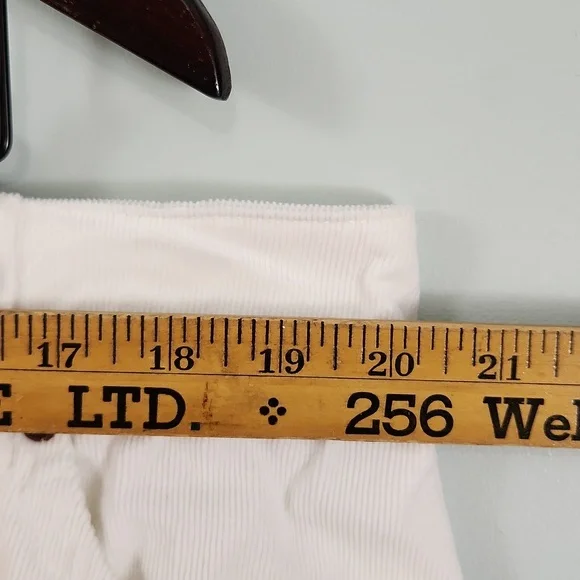 Tommy Hilfiger White Corduroy Mini Skirt - Picture 4 of 11